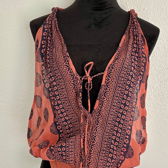 Free People Intimately Soul Of The Sun Bodysuit. NWT. M. - Picture 3 of 5